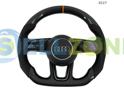 Carbon Cut Sports τιμόνι AUDI A3 A4 A5 A6 A7 A8 Q3 Q5 Q7 Q8 Sline - 0227